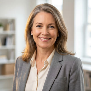 Fotografija profila Sarah Coleman, ki je pri Menjarast navedena kot CFO