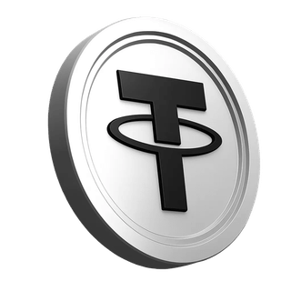 Ikona kovanca Tether USDT v razdelku s podatki o platformi